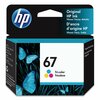 Hp HP 67, 3YM55AN Tri-Color Original Ink Cartridge 3YM55AN#140